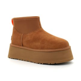 Ugg - Botte Pour Femme Classic Mini Dipper - Marron - 38
