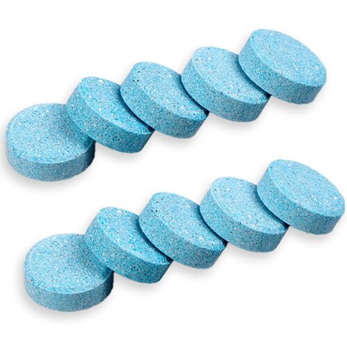 10 Pieces Solid Car Effervescent Tablets Easy To Remove All Kinds Of Stains