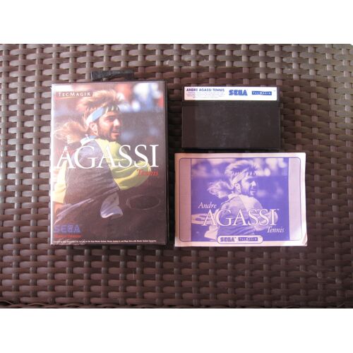 Andre Agassi Tennis Master System Sega Master System