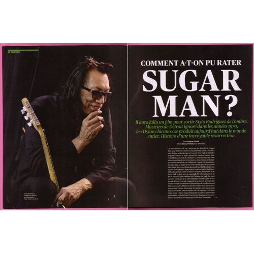 Télérama N°3304, Coupure De Presse, Sixto Rodriguez