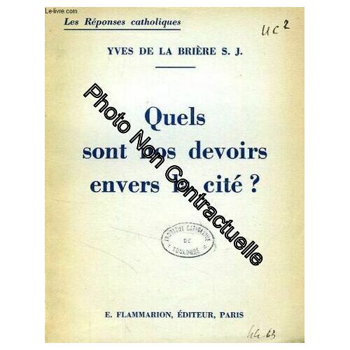 Quel Sont Nos Devoirs Envers La Cite