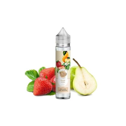 2x Le Petit Verger Fraise Poire 50ML - 50ml - Sans nicotine ni tabac