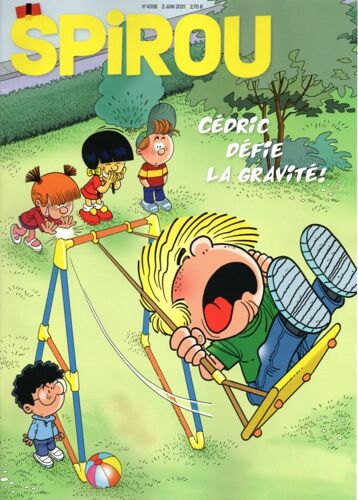 Spirou 4338 Cedric Defie La Gravite!