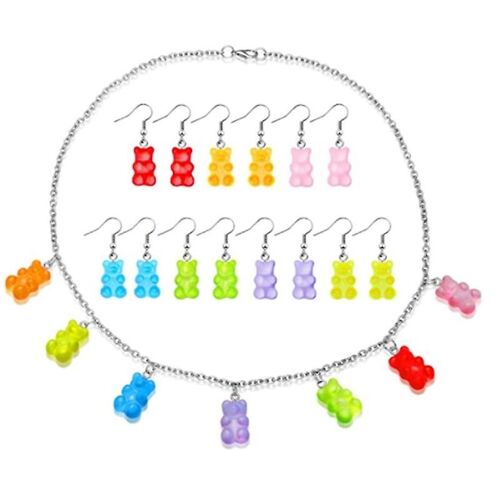 Anime Cartoon Pendentif Boucles D'oreilles Pour Femmes Maman Femme Filles Ses Cadeaux De Noël