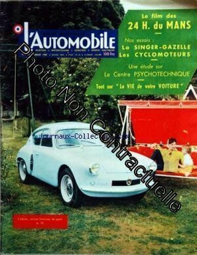 Automobile (L') [No 135] Du 01/01/1957 - Le Film Des 24 Heures Du Mans -La Singer - Gazelle - Les Cyclomoteurs -Le Centre Psychotechnique -La Vie De Votre Voiture -L'alpine