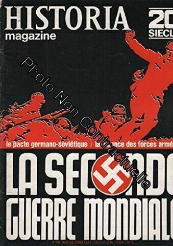 20 Eme Siècle / Historia Magazine N° 154 La Seconde Guerre Mondiale