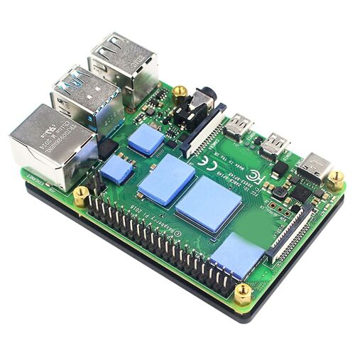 Effective Copper Heat Sink Passive Cooling Radiator Cooler For Raspberry Pi 4b