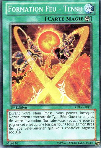 Formation De Feu - Tensu Cblz Fr058