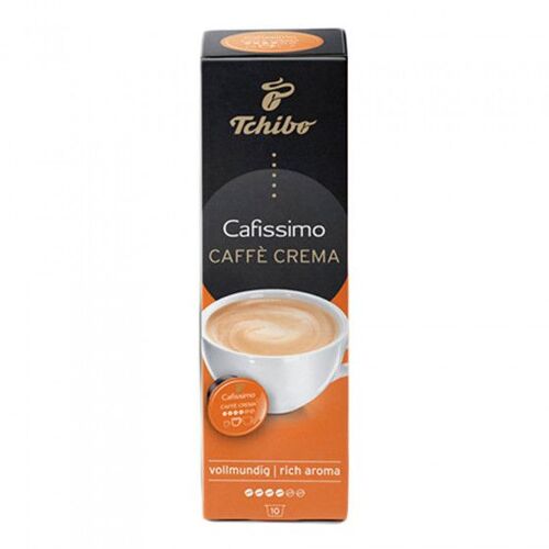 Capsules De Café Pour Les Systèmes Tchibo Cafissimo / Caffitaly Tchibo Cafissimo Caffè Crema Rich Aroma, 10 Pcs.