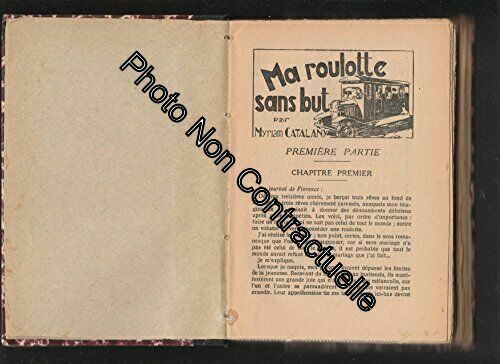 Recueil : Ma Roulotte Sans But Par Myriam Catalany + La Place Prise Par Jean Mauclère + Une Étoile Par Jean Mauclère