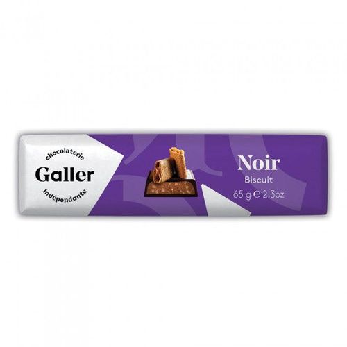 Barre De Chocolat Galler Dark Wafer, 70 G