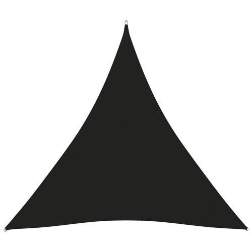 Vidaxl Voile De Parasol Tissu Oxford Triangulaire 3,6x3,6x3,6 M Noir
