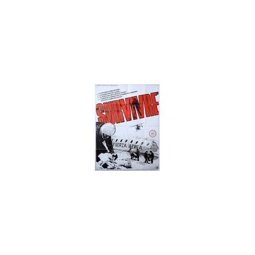 Survivre - Jose Cardona Jr - Affiche De Cinéma Pliée Format 120x160 Cm