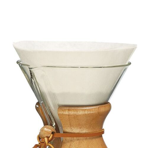 Filtres en papier pré-pliés Chemex Circles (cercles), 100 pcs.