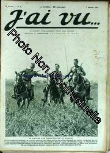 J'ai Vu [No 8] Du 07/01/1915 - La Capture D'un Uhlan Deguise En Hussard