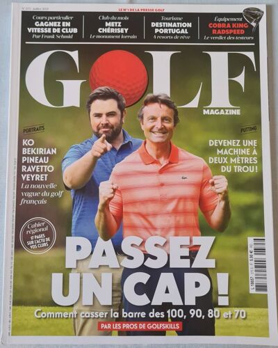 Golf Magazine, N°375, Juillet 2021, "Passez Un Cap!"