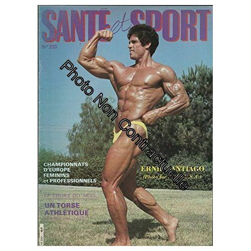 Sante Et Sport [No 233] Du 01/11/1985 - Ernie Santiago / Henri Fagot