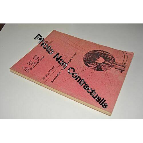 Association Spéléologique De L'est Bulletin [No 6 De 1969] Speleologie