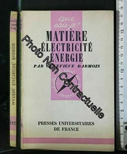Matière Éléctricité Énergie