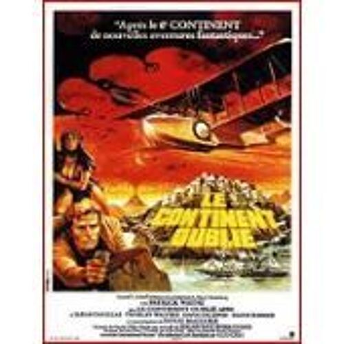 Le Continent Oublié - Kevin Connor - Patrick Wayne - Affiche De Cinéma Pliée 120x160 Cm