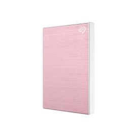Seagate One Touch HDD STKB2000405 - Disque dur - 2 To - externe (portable) - USB 3.2 Gen 1 - rose gold - avec 2 ans de Seagate Rescue Data Recovery