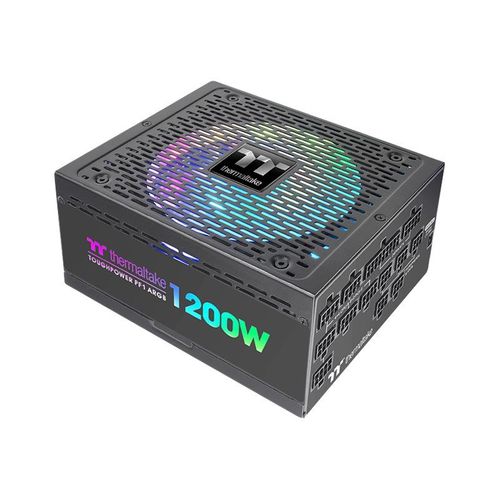 Thermaltake POWER PF1 ARGB 1200 - TT Premium Edition - alimentation électrique (interne) - ATX12V - 80 PLUS Platinum - 1200 Watt - PFC active - noir