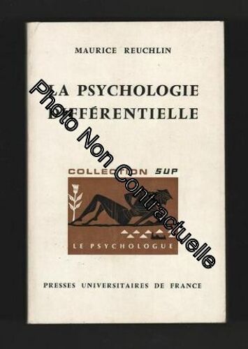 La Psychologie Differentielle