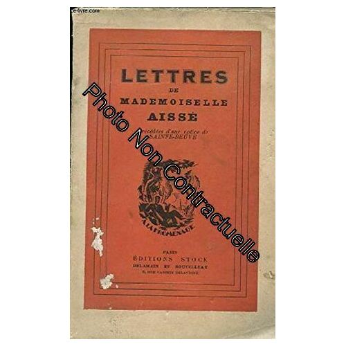 Lettres De Mademoiselle Aisse A Madame Calandrini