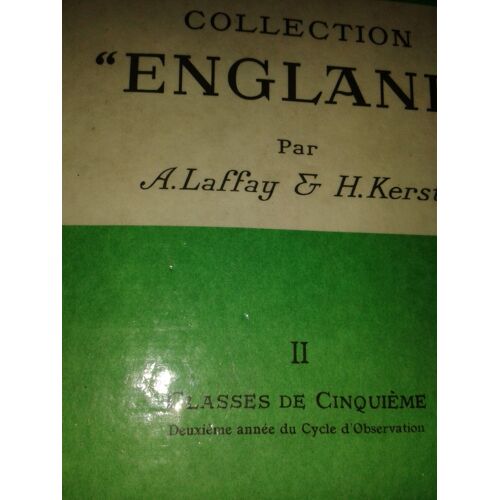 Collection England, Ii, 5e, 2e Annee Du Cycle D'observation
