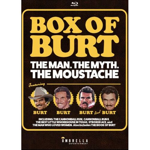 Box Of Burt: The Man, The Myth, The Moustache [Blu-Ray] Boxed Set, Australia - Import