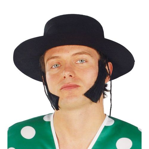 Chapeau Andalou Floqué Noir