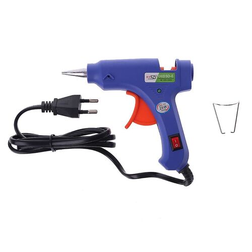 New 20w Sd-E Hot Stick Heater Trigger Eu Plug Electric Melt Glue Gun Repair Tool