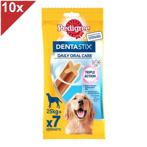 Pedigree Dentastix Bâtonnets À Mâcher Pour Grand Chien 7 Sticks Dentaire
