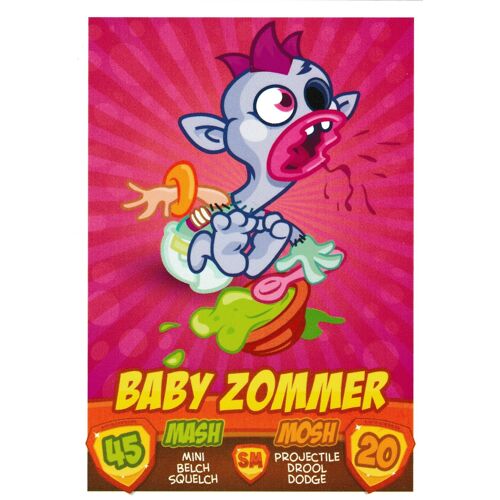 Carte Moshi Monsters Mash Up Sm Baby Zommer
