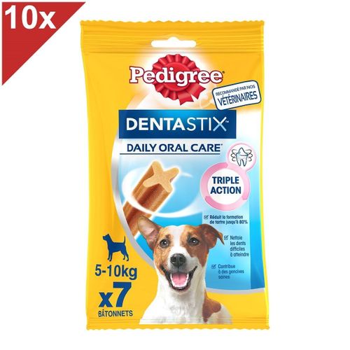 Pedigree Dentastix Bâtonnets À Mâcher Pour Petit Chien 7 Sticks Dentaire