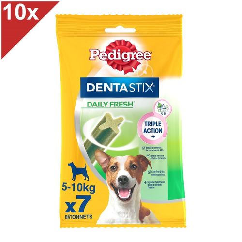 Pedigree Dentastix Fresh Friandise À Mâcher Petit Chien 70 Sticks Dentaire (10x7)