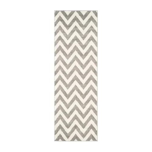 Safavieh - Amherst - Tapis D'intérieur / Extérieur Chevron - Gris