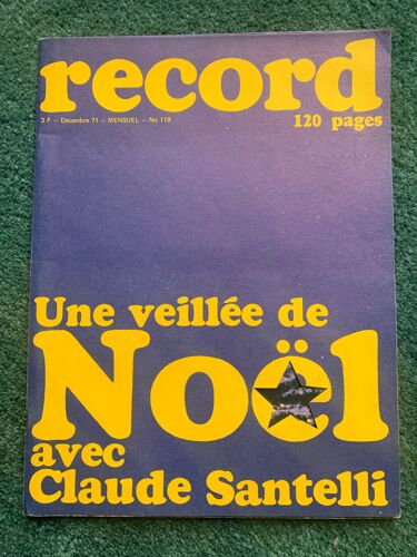 Record - Magazine - Mensuel N° 119 (Décembre 1971)