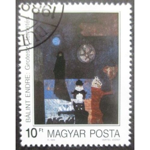 Hongrie N°3244 Peinture Moderne Oblitéré
