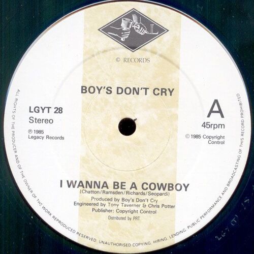 I Wanna Be A Cowboy