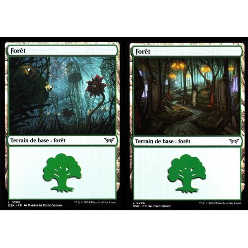 Forêt X2 - Magic - Mornebrune Vf - C - 285-286