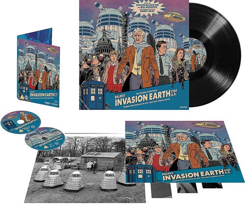 Daleks--Invasion Earth 2150 A.D. (Limited Collector's Edition) [Ultra Hd] Ltd Ed, With Blu-Ray, With Lp, Poster, Collector's Ed, Uk - Import