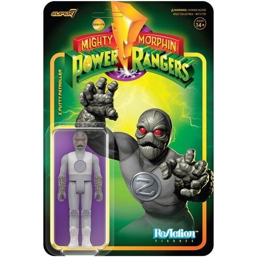 Super7 - Mighty Morphin Power Rangers Wave 4 - Z Putty [Collectables] Action Figure, Figure, Collectible