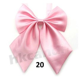 Fête Noeud Papillon Noeud Papillon Polyester Soie Noeud Papillon Banquet Femmes Dames Filles Gris Bc003--20