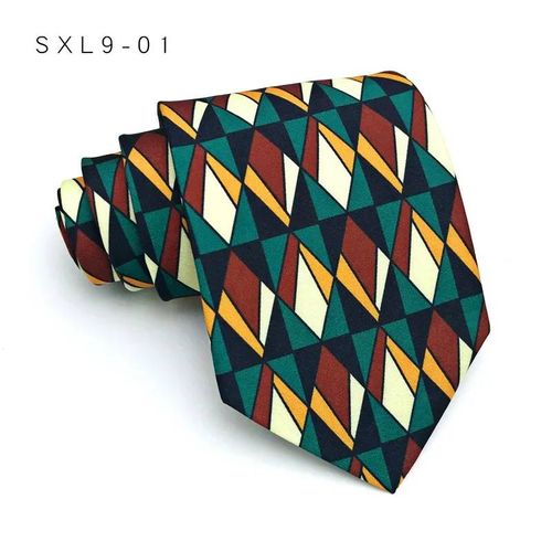 Mugivala Vintage 9 Cm Cravate Moderne Hommes Et Femmes Vêtements De Cérémonie Affaires Imprimé Flèche Cravate Pour Hommes Personnalité Costume Accessoires--1