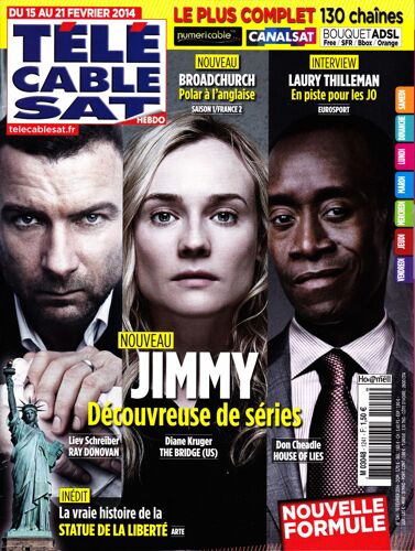 Tele Cable Sat  1241 - Broadchurch - Laury Thilleman - Canal  Jimmy - Statue De La Liberte