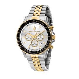 Sfida 44mm Chro Wsilver Dial Ssyg Br