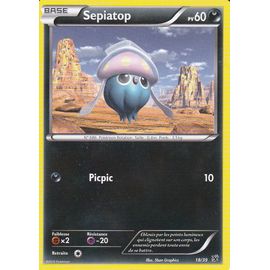 Carte Pokemon - Sepiatop - 18/39 - Bienvenue A Kalos - Edition X Et Y -
