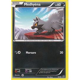 Carte Pokemon - Medhyena - 16/39 - Bienvenue A Kalos - Edition X Et Y -