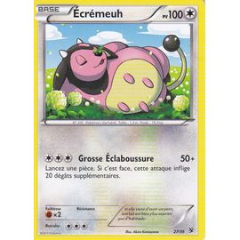 Carte Pokemon - Ecremeuh - 100 Pv - 27/39 - Bienvenue A Kalos -